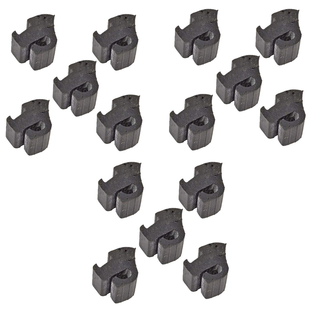 Spares2go Pfannengitter Gummipuffer für Hotpoint-Ariston Ofen Herd Herd Herd (12 Stück)