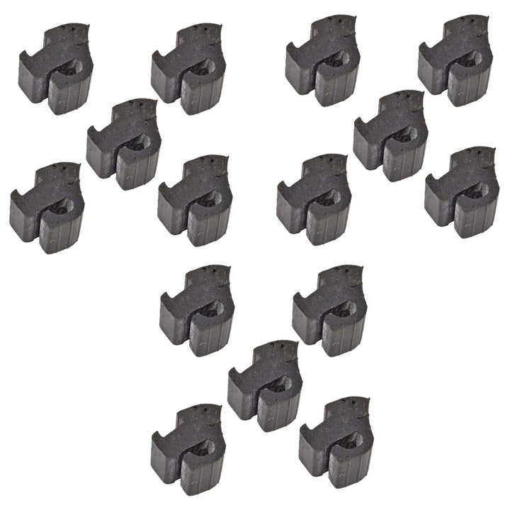 Spares2go Pfannengitter Gummipuffer für Hotpoint-Ariston Ofen Herd Herd Herd (12 Stück)