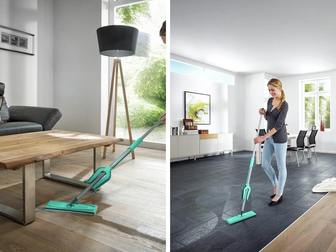Leifheit Bodenwischer Picobello S micro duo mit leichtgängiger Auspressmechanik am Stiel, kleiner Sc