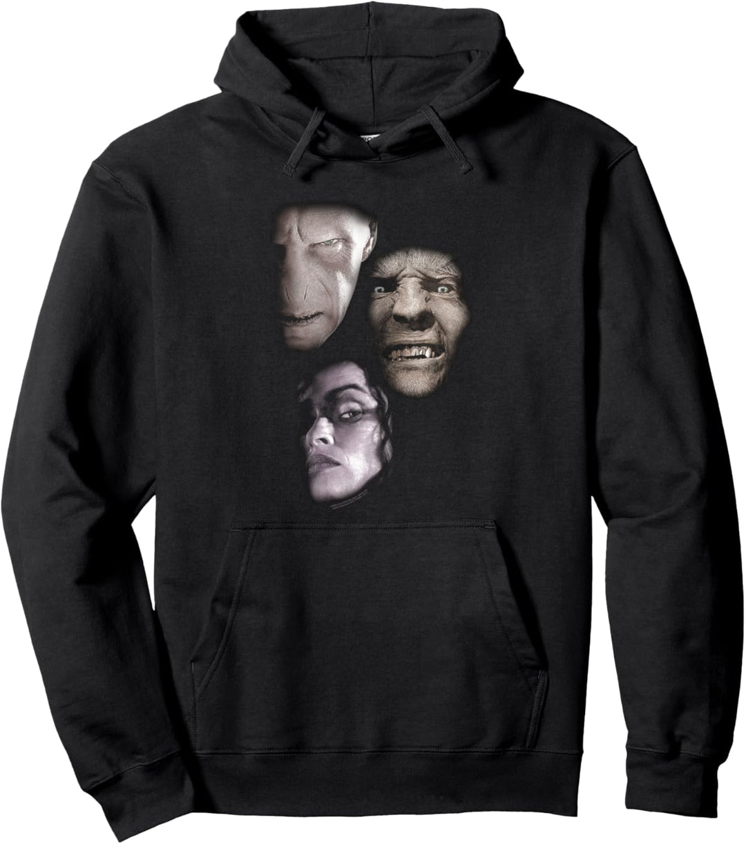 Harry Potter Villian Heads Pullover Hoodie