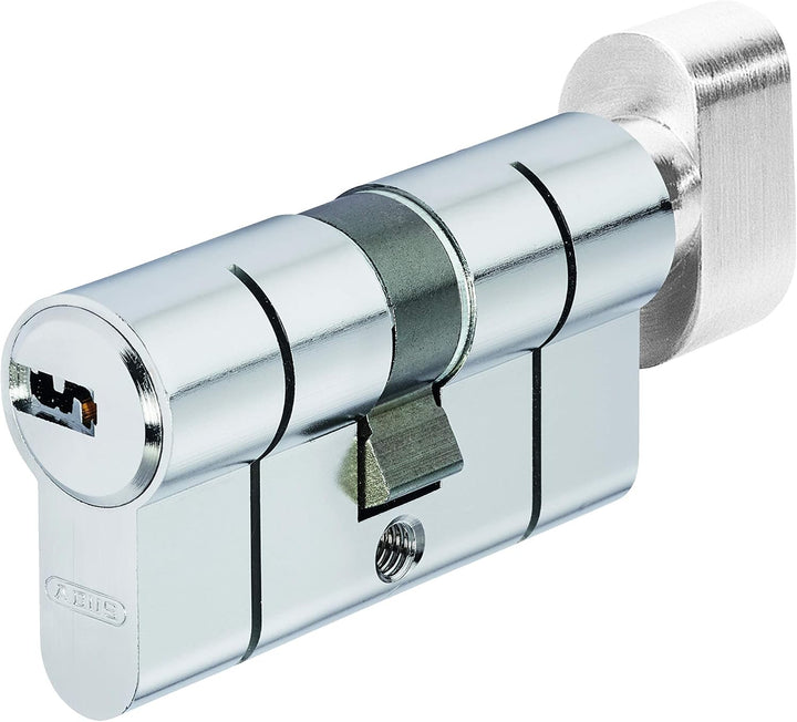 ABUS Zylinder KD6PSN Z50/K40 BKN 50+40 Vernickeltes Messing, 50+40 Vernickeltes Messing