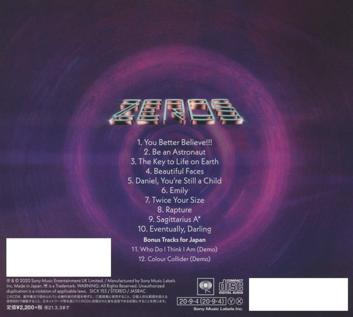 Zeros (incl., Audio-CD