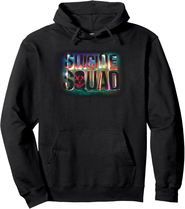 Suicide Squad Neon Logo Pullover Hoodie