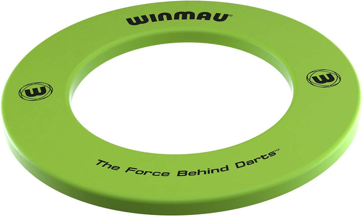 WINMAU Unisex – Erwachsene Printed Dartboard Surround Standard Green, Standard Green