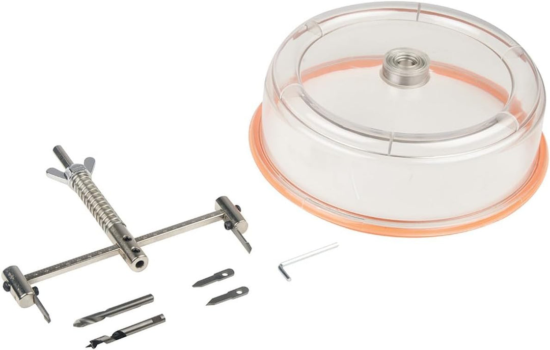 Silverline 633706 Kreis-Lochschneider mit Schutzhaube Ø 40–200 mm