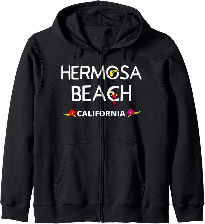 Hermosa Beach Kalifornien Familienurlaubskleidung Kapuzenjacke