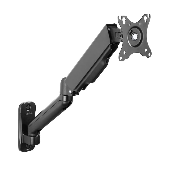 LogiLink BP0145 - Monitorwandhalterung, 17–32", Gasdruckfeder, 90–540 mm, Schwarz