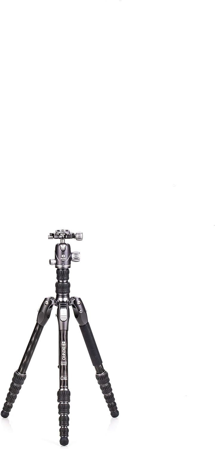 Benro Carbon Fibre Zero Series Tripod/Monopod with VX20 Ballhead, 5 Leg Sections, Twist Leg Locks, P