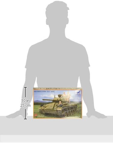 Unbekannt Bronco Models CB35166 - Modellbausatz French M24 Chaffee Indochina War