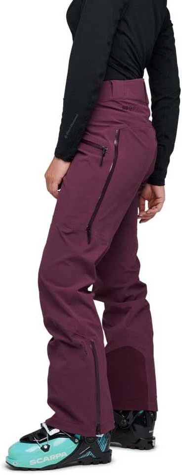 Black Diamond Damen W Recon Stretch Ski Pants Trainingshose M 5016-blackberry, M 5016-blackberry