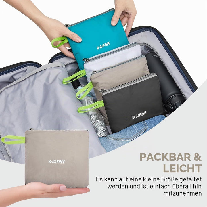 G4Free Faltbarer Leichter Rucksack 25L Unisex Tagesrucksack Kleiner Reiserucksack Wanderrucksack Tre