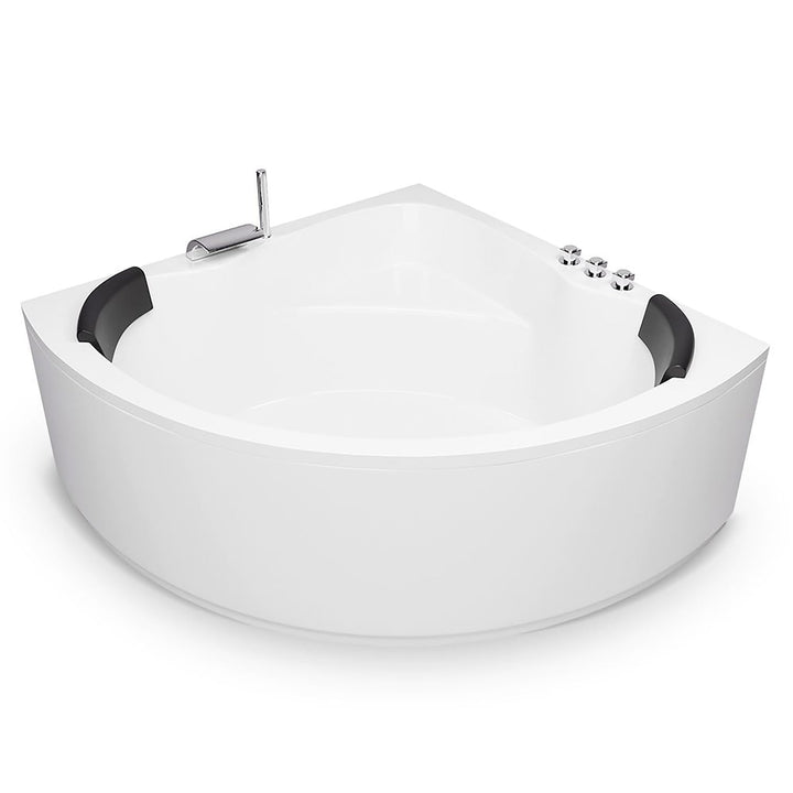 AQUADE Acryl Eckbadewanne 150x150 Modell: Koblenz - Weiss Badewanne Komplettset 150x150 - Badewanne