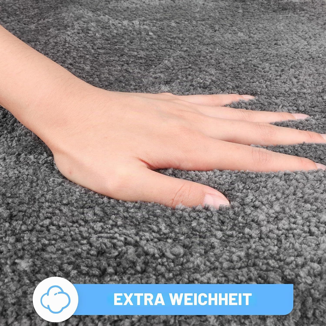 Sentidos Badematte Badteppich rutschfeste,weicher Badezimmerteppich Wasserabsorbierend maschinenwasc