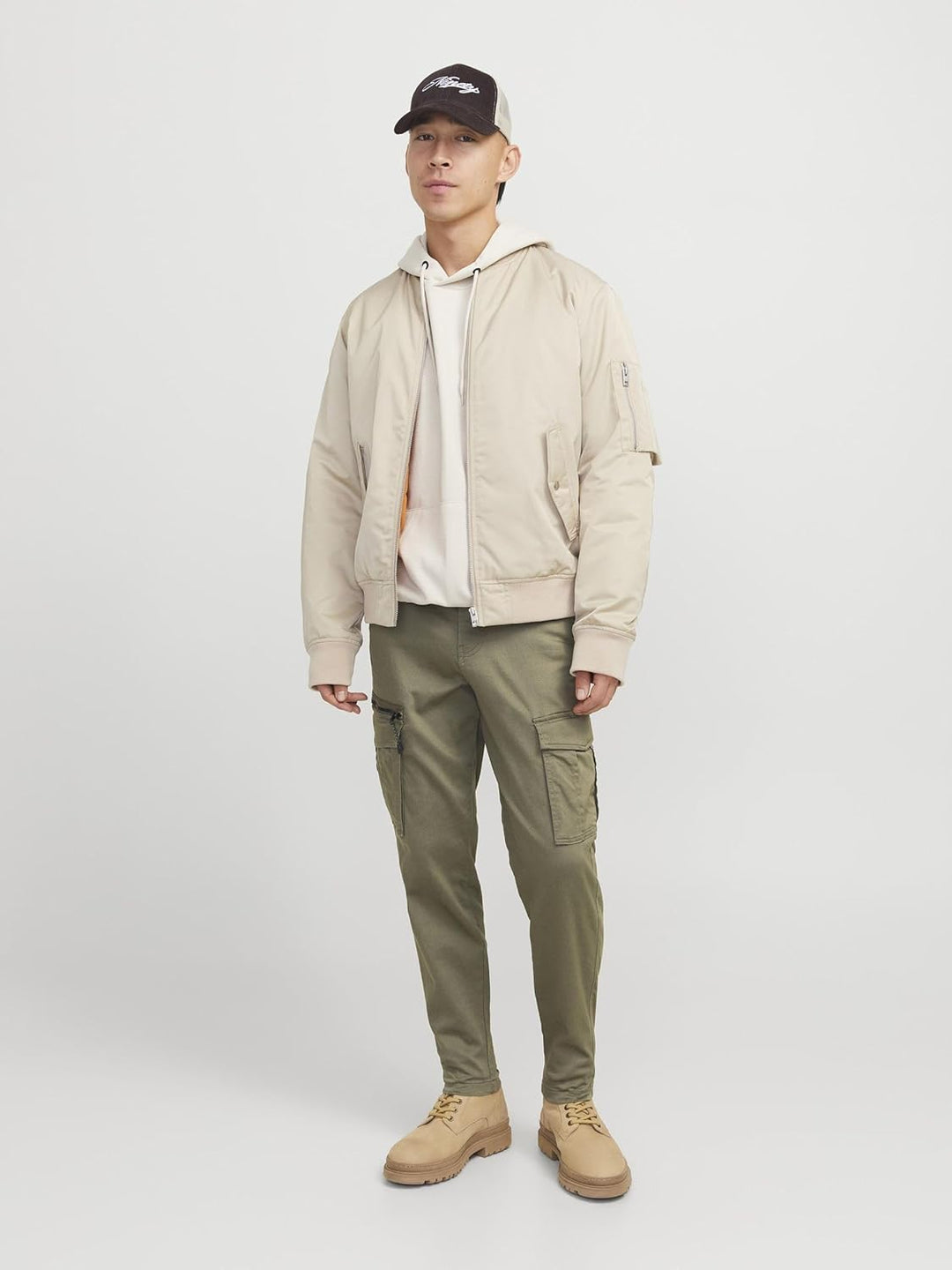 JACK & JONES Cargohose Herren 27W / 30L Dusty Olive, 27W / 30L Dusty Olive