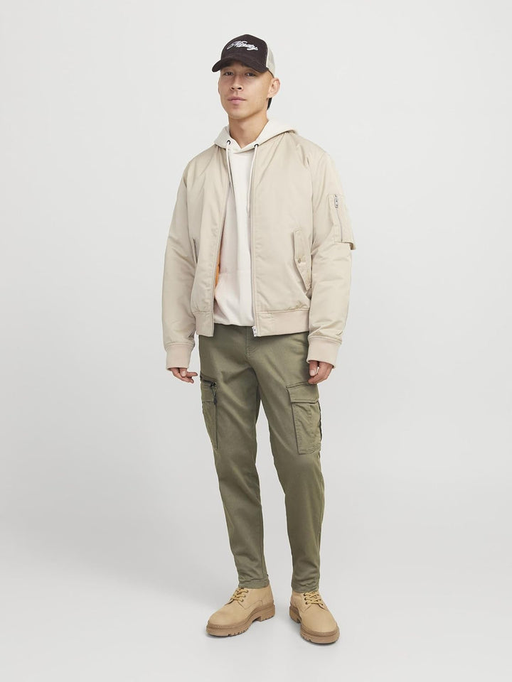 JACK & JONES Cargohose Herren 27W / 30L Dusty Olive, 27W / 30L Dusty Olive