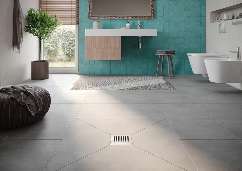 TECEdrainpoint S Designrost, Edelstahl, 100x100mm, 3665002