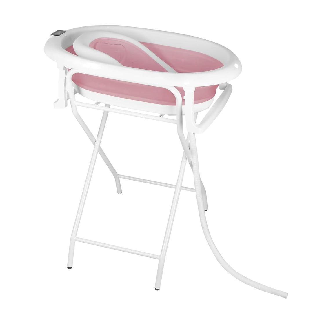 Babybadewanne mit Ständer, ergonomisches Babybad mit Ständer, Organizer für Eltern,Kinderbadewanne m