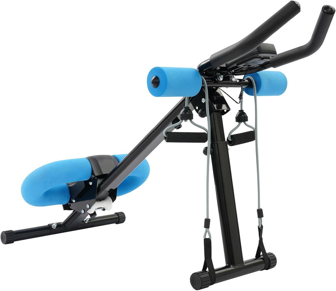 Bauchtrainer für Zuhause Bauchmuskeltrainer,Klappbares Bauch Trainingsgerät mit 5 Höhenverstellstufe