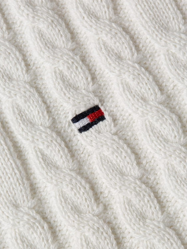 Tommy Hilfiger Damen Pullover XS Weiss (Ecru), XS Weiss (Ecru)