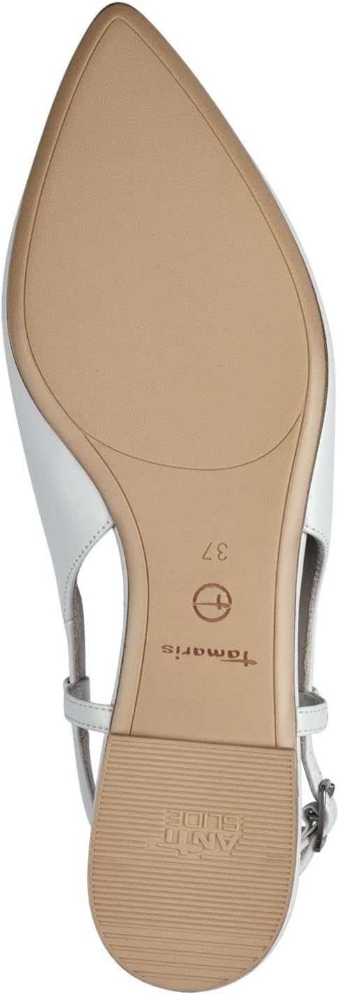 Tamaris Slingpumps 1-1-29402-20 37 EU White Matt, 37 EU White Matt