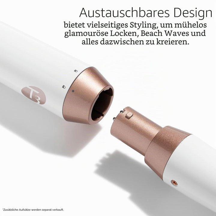 T3 Austauschbare Lockenstab - und Stylingaufsätze