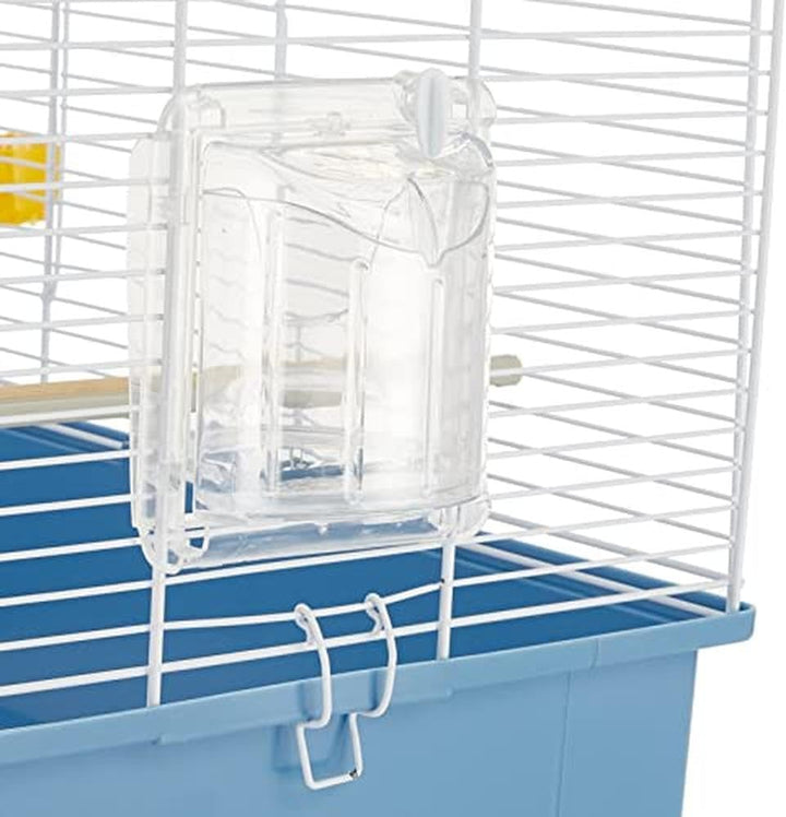Ferplast Vogelkäfig Wellensittich Käfig Exotenkäfig, inkl. Vogelspielzeug, Vogel-Futternapf, Vogel-S