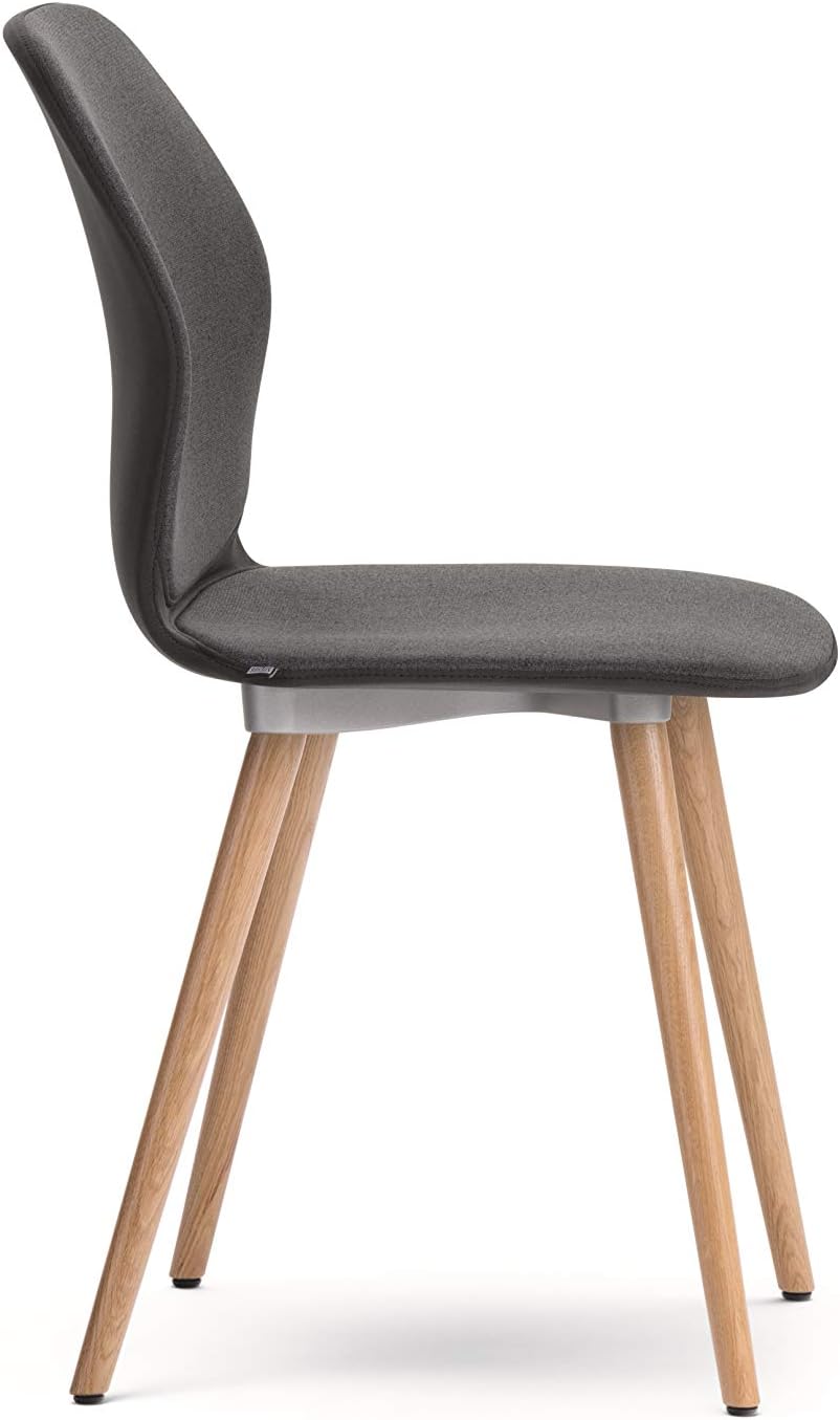 Sedus Wechselpolster se:spot, Sitz-Lehnen-Polster, Mittelgrau, Stoff: Step, 820 mm, Mittelgrau