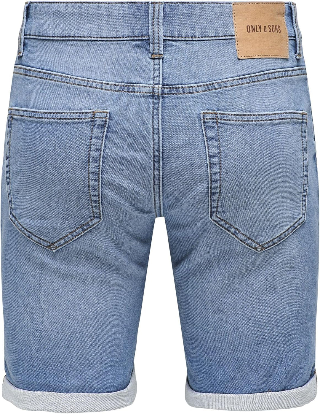 Herren O&S Denim Capri Jeans Shorts 3/4 Bermuda Pants Sommer Hose Kurze Freizeit Trousers ONSPLY XS