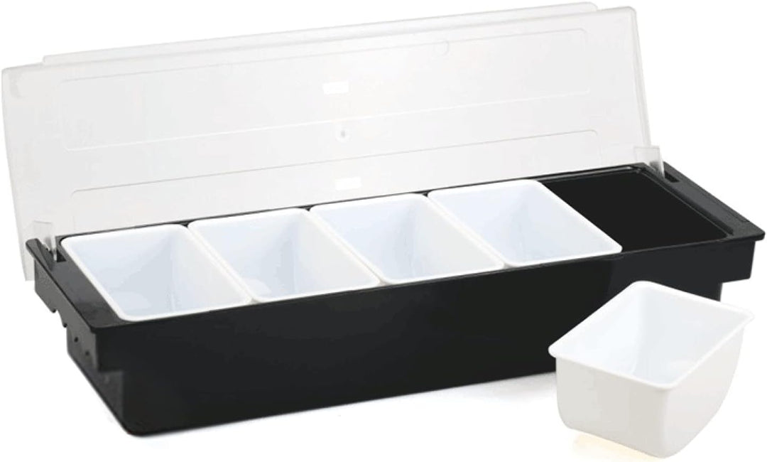 5 Zutatenbehälter Edelstahl Gewürzbox Beilagenbehälter Küche Barbehälter