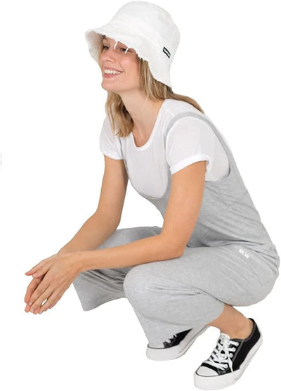 Hurley Damen W Rib Jumpsuit Trainingshosen L Grey Heather, L Grey Heather