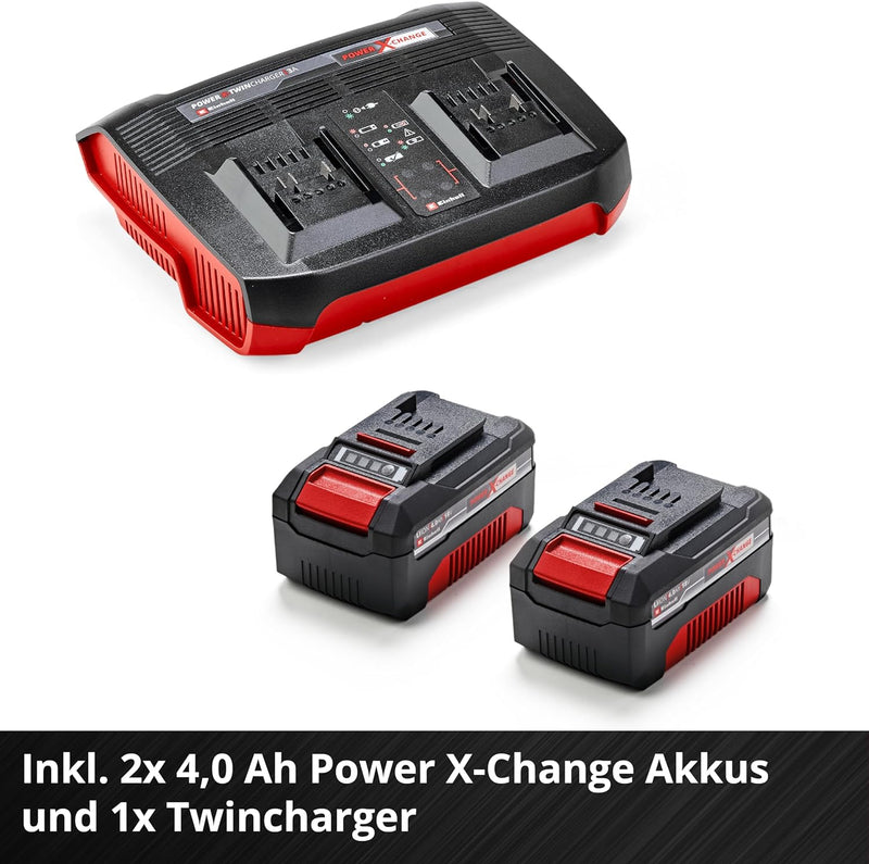 Einhell Professional Akku-Rasenmäher RASARRO 36/40 Kit Power X-Change (36V, 40 cm Schnittbreite, bis