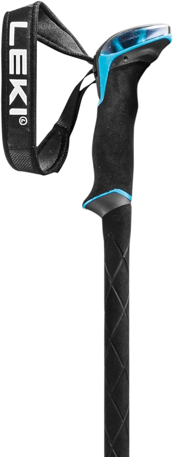 LEKI Sherpa FX Carbon Strong Skistöcke 7.5 silvergray-petrol-black, 7.5 silvergray-petrol-black