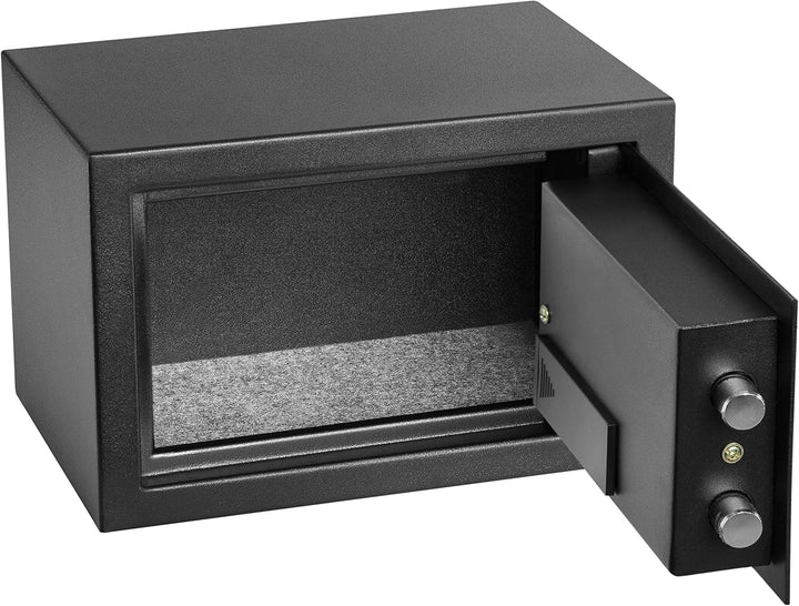 HomeSafe HV20E Möbeltresor mit Elektronikschloss, 20x31x20cm (HxBxT), Digitaler Tresor für Zuhause,