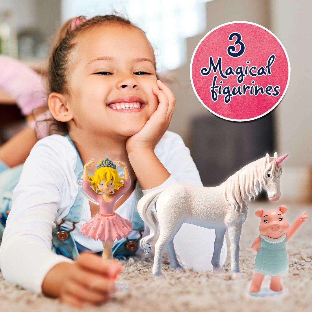 CRAZE Prinzessin Lillifee Adventskalender Kinder - Spielzeug Adventskalender Mädchen mit Prinzessin