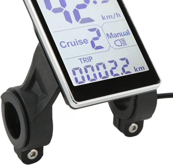 Elektroroller-Anzeigemessgerät, Elektrofahrrad-LCD-Messgerät 5-polig 24 V 36 V 48 V 60 V Universal E