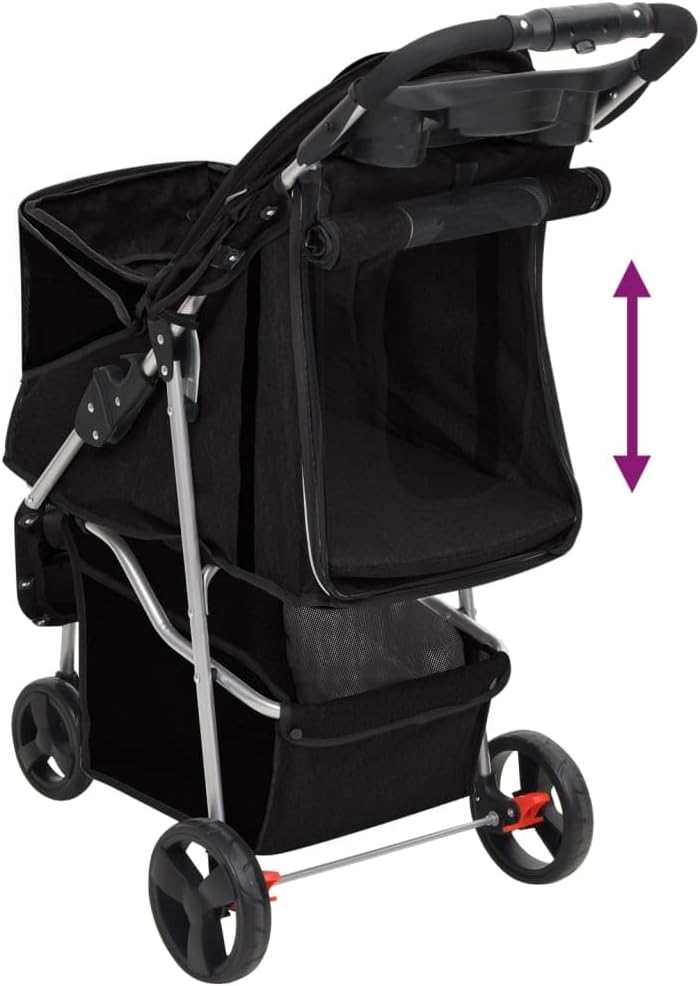 Hundeanhänger verfügt über eine Federung für eine reibungslose bicycletrailer-17219-dyq-250827-bjhq