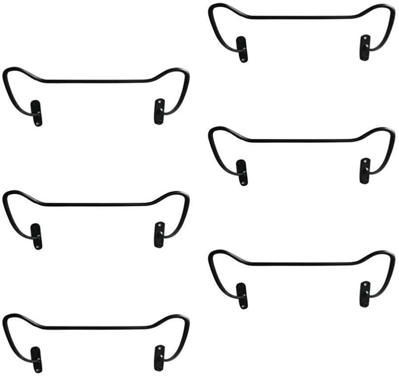 Cabilock 6st Weinregal Rotwein Display Halter Getränkeflaschenhalter Wandmontierte Weinhalter Wandmo