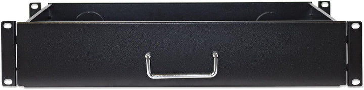 Intellinet 19" 48,3 cm Schublade 2 HE ( 350 mm Fachbodentiefe-Ausziehbar ) schwarz 714938 schwarz 2