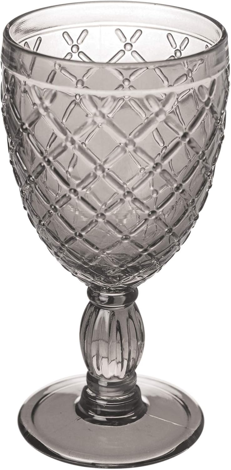 Villa d’Este Home Tivoli 5907722 Castle Weingläser-Set, 280 ml, aus Glas, 6 Stück