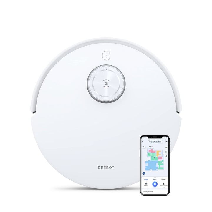 ECOVACS DEEBOT T10, Staubsaugerroboter mit vibrierenden Wischplatten (OZMO 3.0), 3000PA Saugstärke,