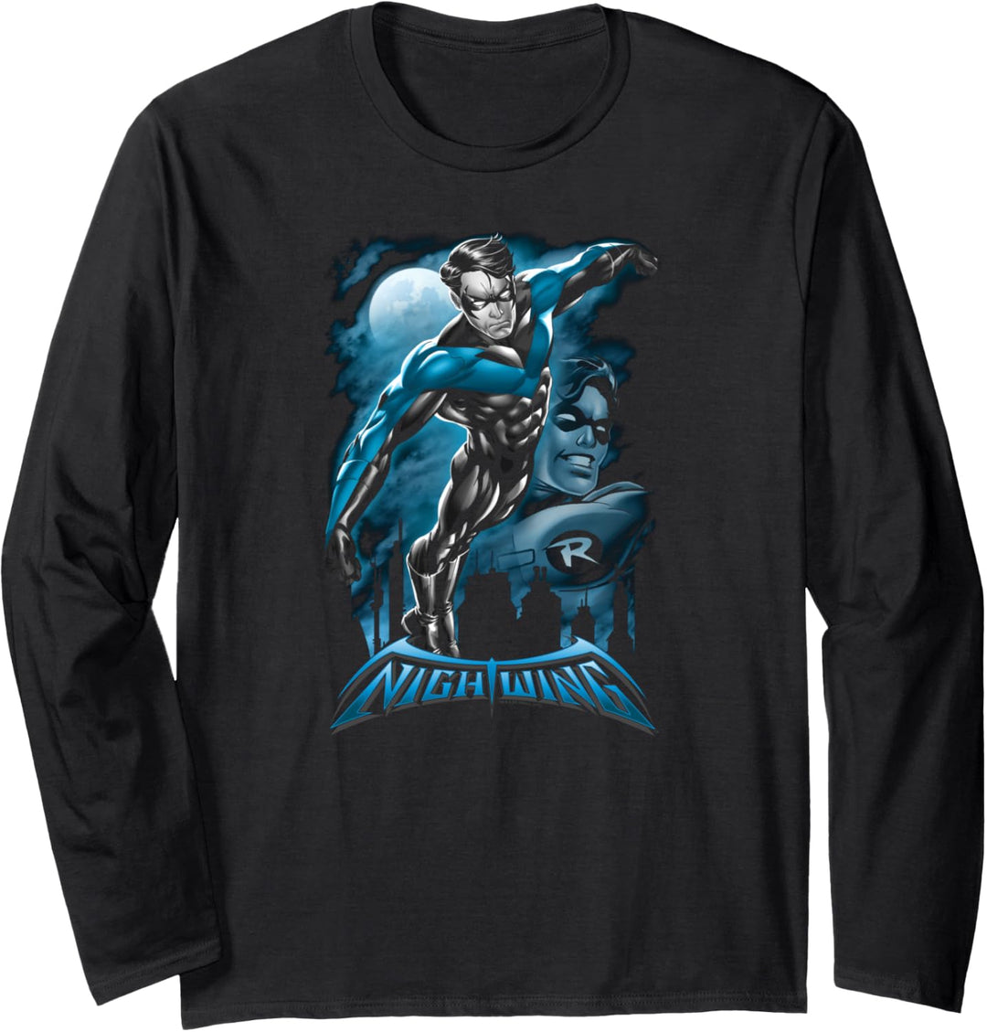 Batman Nightwing All Grown Up Langarmshirt