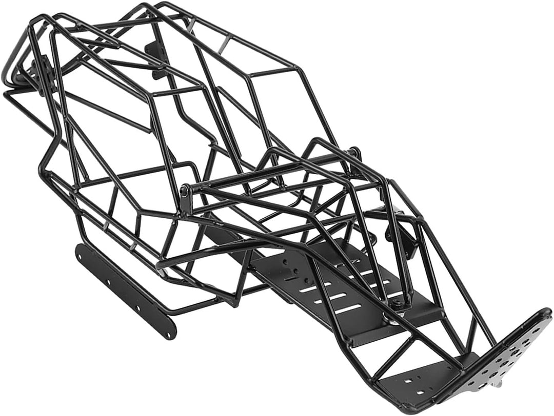 Das Chassis ist EIN starrer schwarzer RC-Rahmen. Überlegener RC-Überrollkäfig-RC-Car-Rahmen für Axia