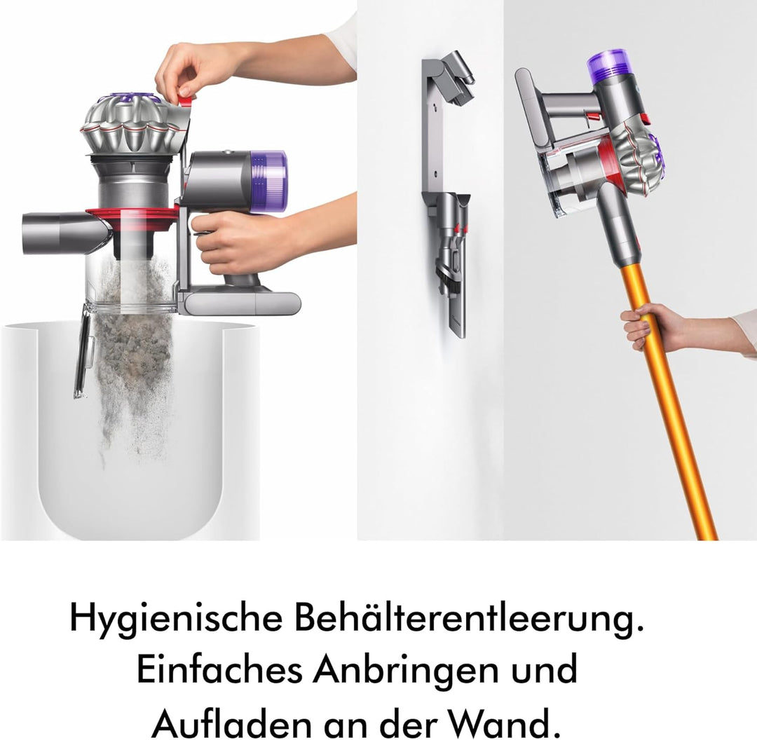 Dyson V8™ Absolute kabelloser Staubsauger (Silber/Gelb) V8 Absolute, V8 Absolute
