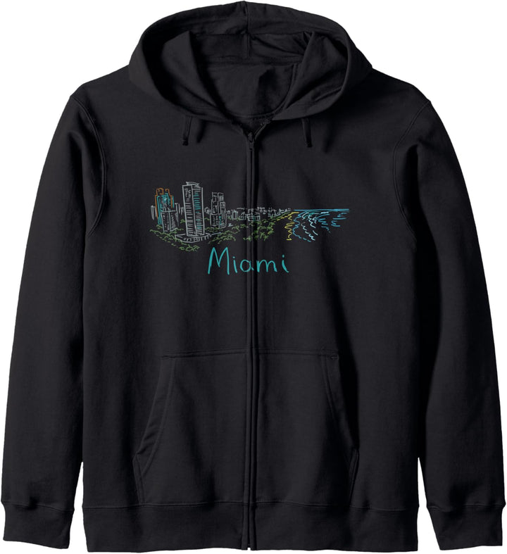 Miami United States Kapuzenjacke