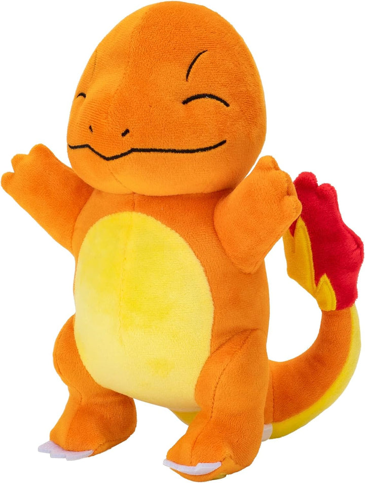 Pokémon PKW2693-20cm Plüsch - Schiggy, offizielles Plüsch & PKW2695-20cm Plüsch - Glumanda, offiziel