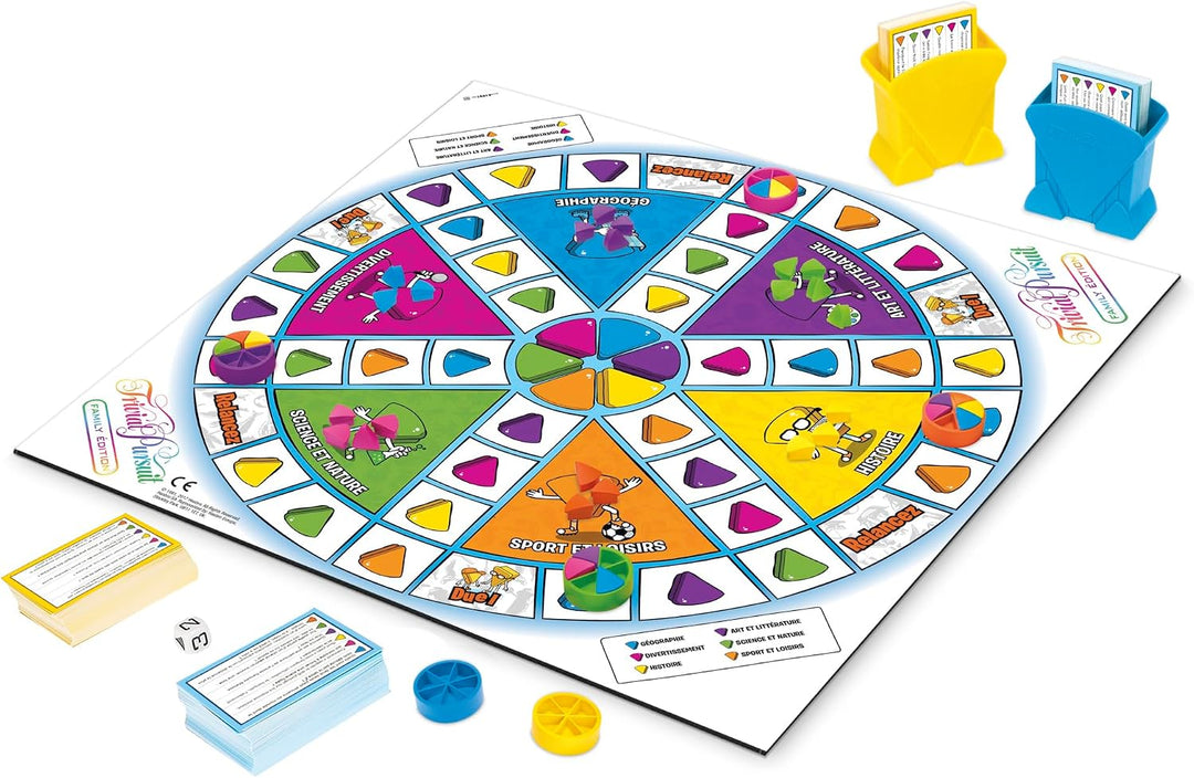 Trivial Pursuit - Gesellschaftsspiel Trivial Pursuit Famille - Denkspiel - Französische Version Fran