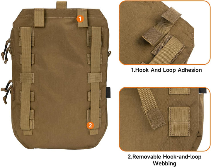 EXCELLENT ELITE SPANKER Taktisch MOLLE Trinkrucksack für 3L Trinkwasserblase Molle Westenzubehör Tri