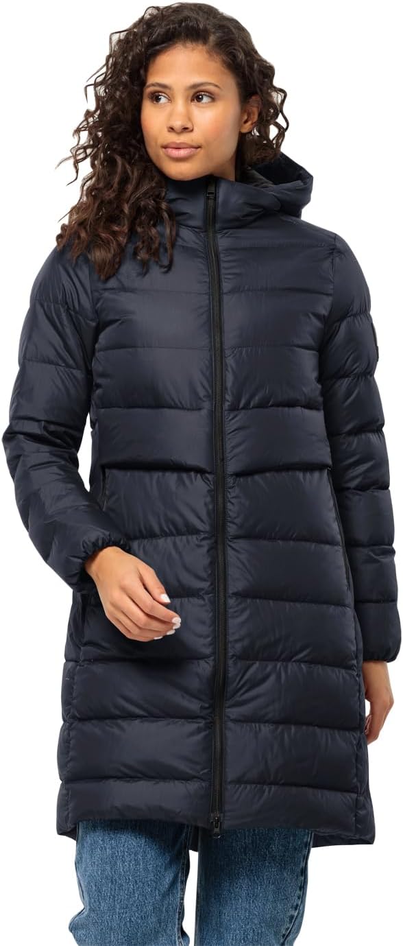 Jack Wolfskin Damen Lenauplatz Coat W Daunenmantel S seal, S seal