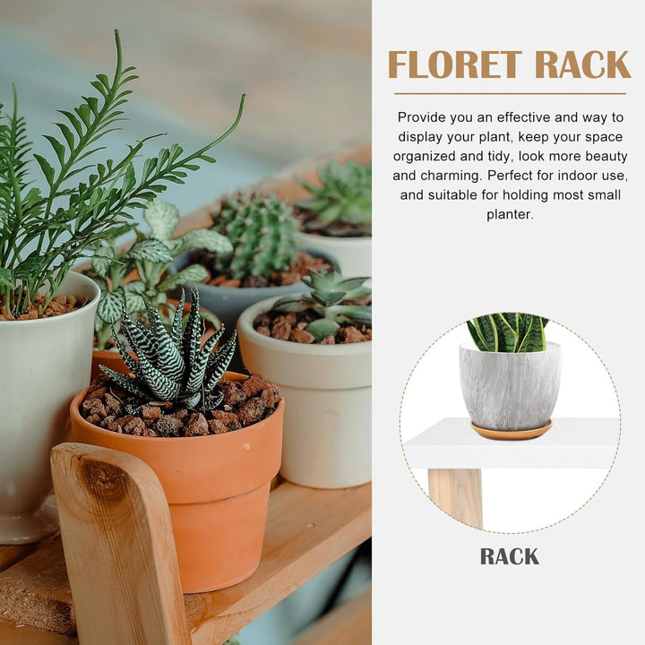 BESPORTBLE Mini Pflanzenständer aus Stabiler Blumentopfständer für Innenräume Dekorativer Pflanzenti