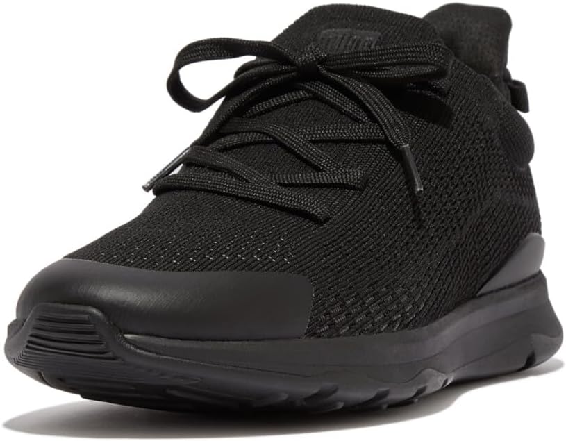 FitFlop Herren Vitamin Ffx Knit Sports SneakersSneaker 42 EU Schwarzes Zinn, 42 EU Schwarzes Zinn